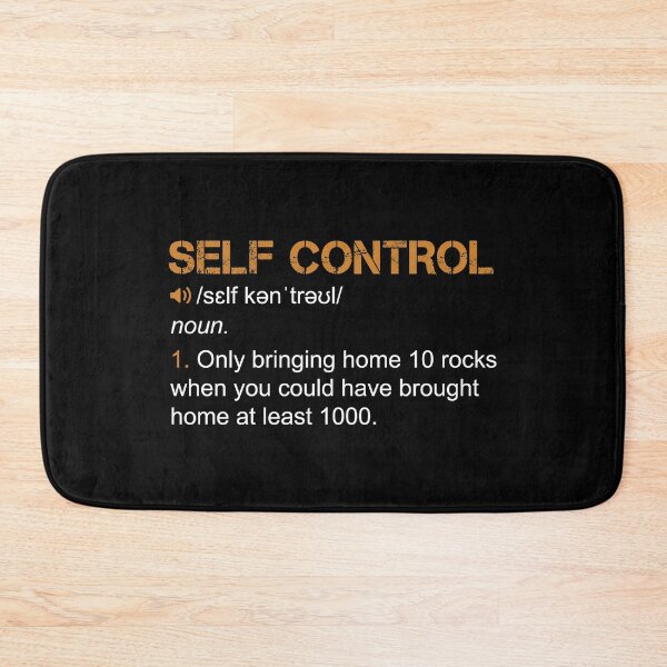 Item preview, Self Control Funny Rockhounding Geology designed and sold by B-RAD-Designs.