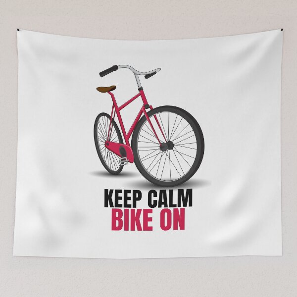Item preview, Keep Calm Bike On designed and sold by crazy merchs.