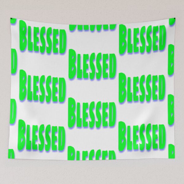 Item preview, Blessed print  designed and sold by 59SHOP24.