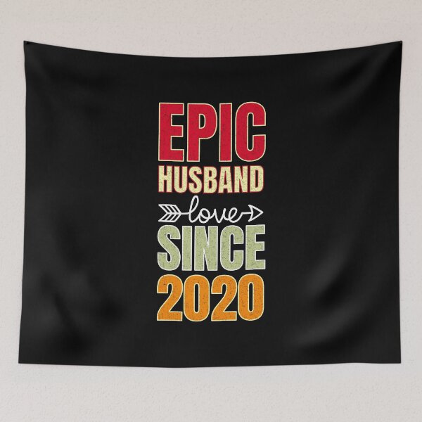 Item preview, Epic husband since 2020 2nd anniversary gift designed and sold by PlusAdore.