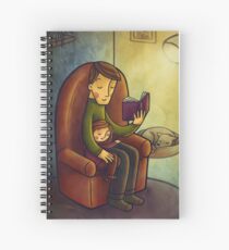 Reading stories Spiral Notebook