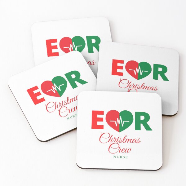 Item preview, Emergency Room Nurse Christmas Crew designed and sold by ClearThoughts.