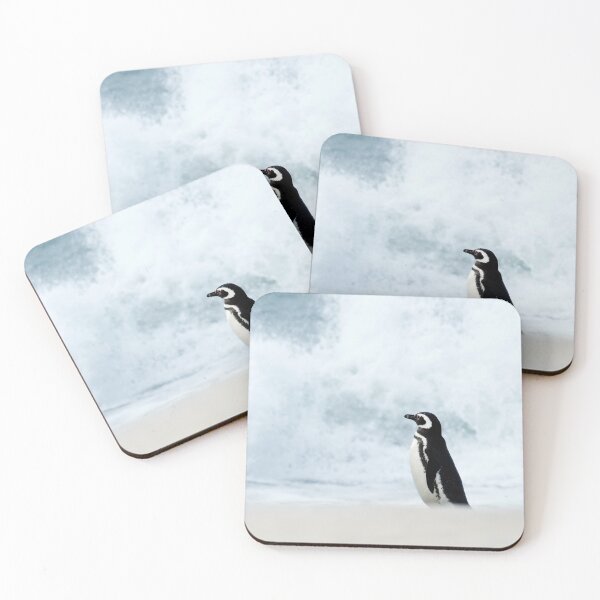 Item preview, Magellanic Penguin on a stormy beach designed and sold by dgwildlife.