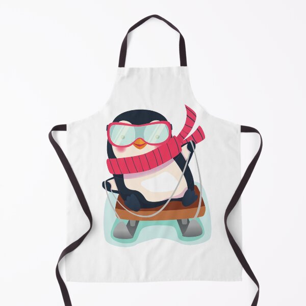 Item preview, Cute Penguin Ice Sledging Winter Sports Adventure designed and sold by treasure-crafts.