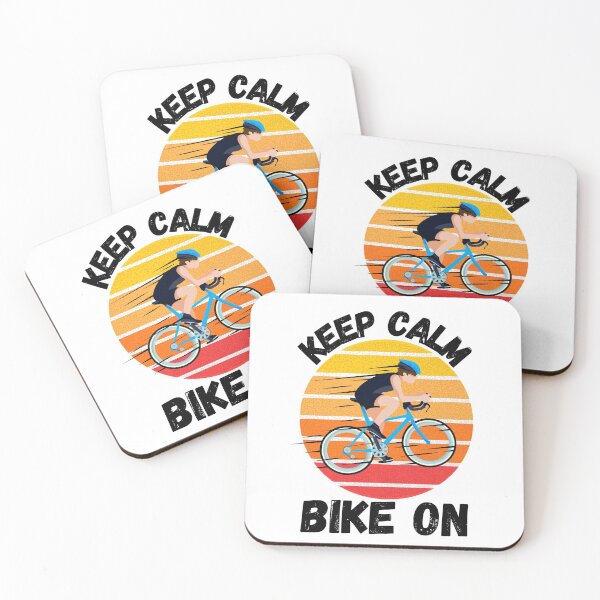 Item preview, Keep Calm Bike On designed and sold by crazy merchs.
