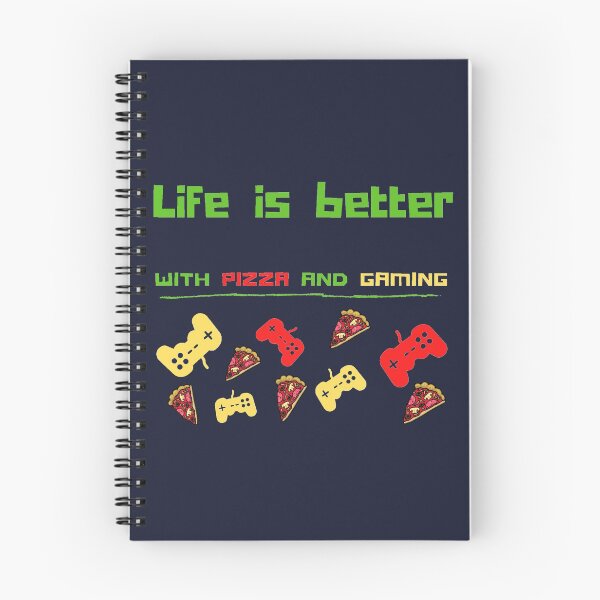 Item preview, Life Is Better With Pizza And Gaming designed and sold by TeesFashion.