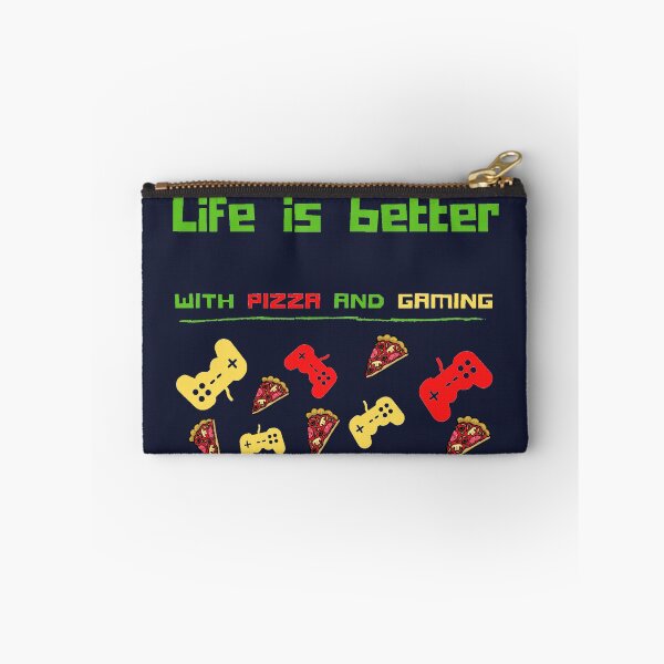 Item preview, Life Is Better With Pizza And Gaming designed and sold by TeesFashion.