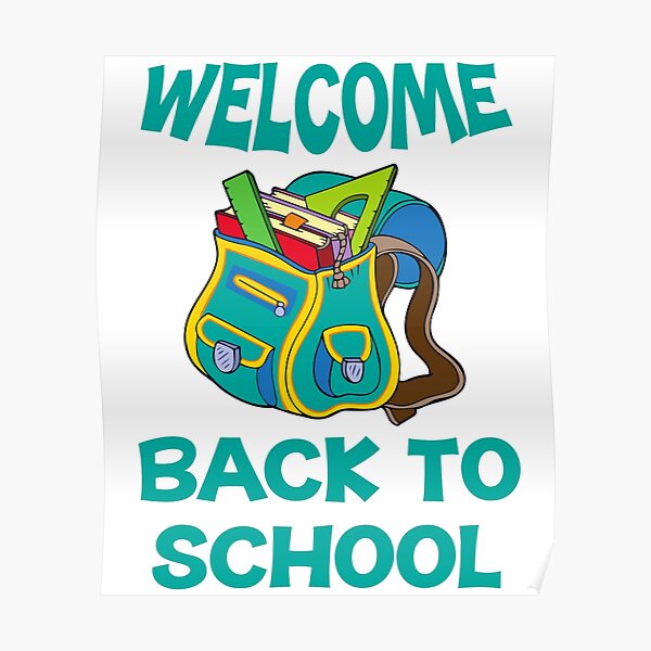 Welcome Back To School Wall Art Redbubble
