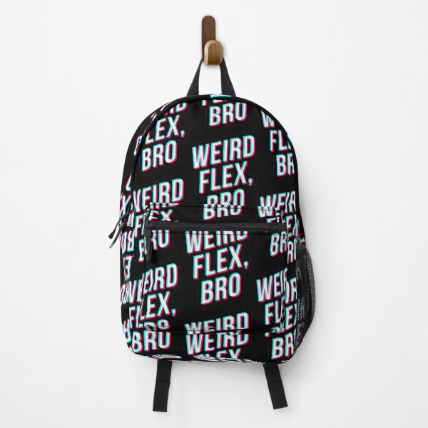 Item preview, Weird Flex Bro Meme Sticker Design glitch effect 3d Tik tok Style designed and sold by hendeJens.