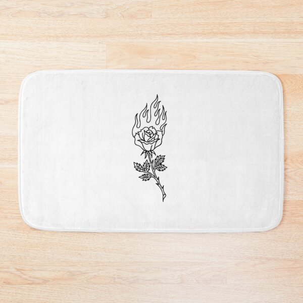 Item preview, Rose on fire designed and sold by Sticker Store.