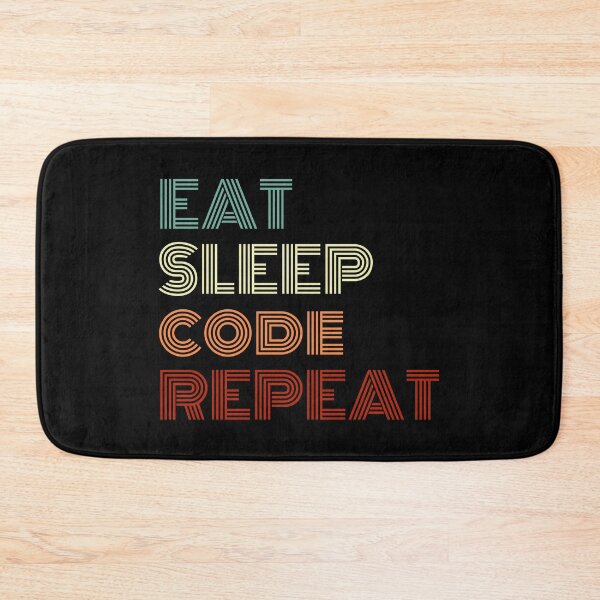 Item preview, Eat Sleep Code Repeat Python Programming designed and sold by Sour Soul.