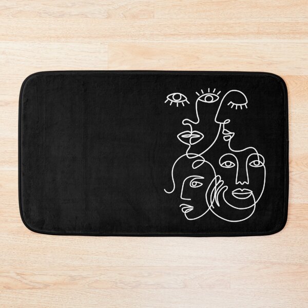 Item preview, 4 Ethnic Women One Line Art Drawing designed and sold by SoccaTamam.