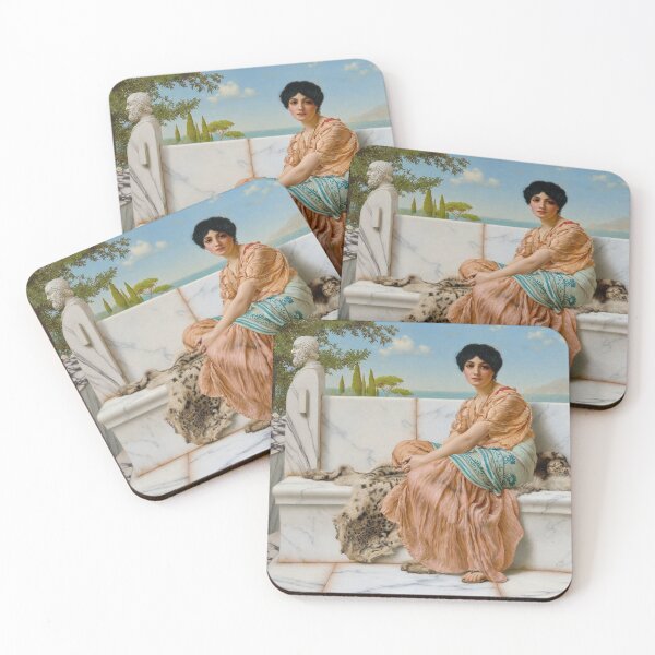 Artikelvorschau, Vintage Vaporwave Gemälde - 1904 Reverie entworfen und verkauft von bellatierra.