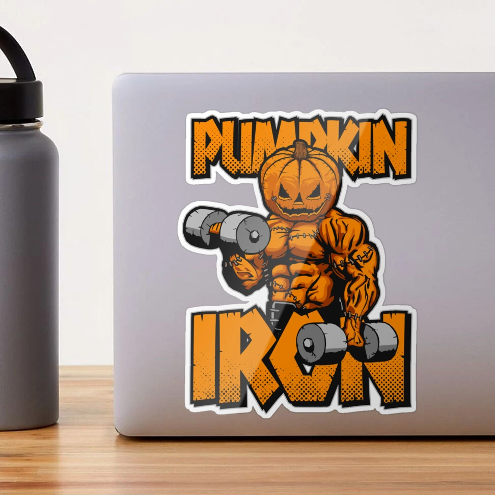 Halloween Gym Workout Pumpkin Iron Motivation For Men Mug 11oz