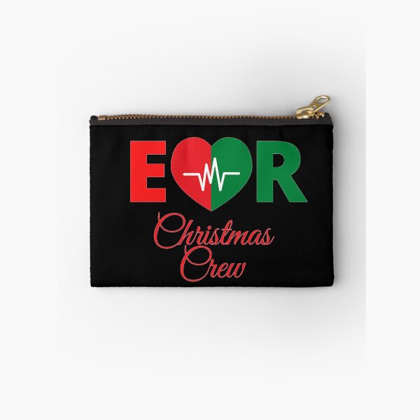 Item preview, Emergency Room Nurse Christmas Crew in Black designed and sold by ClearThoughts.