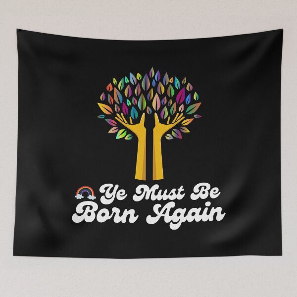 Item preview, Ye Must Be Born Again designed and sold by ModkMerch.