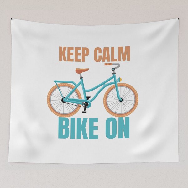 Item preview, Keep Calm Bike On designed and sold by crazy merchs.