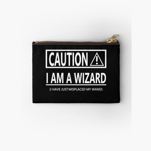 Item preview, CAUTION I AM A WIZARD designed and sold by onemoormove.
