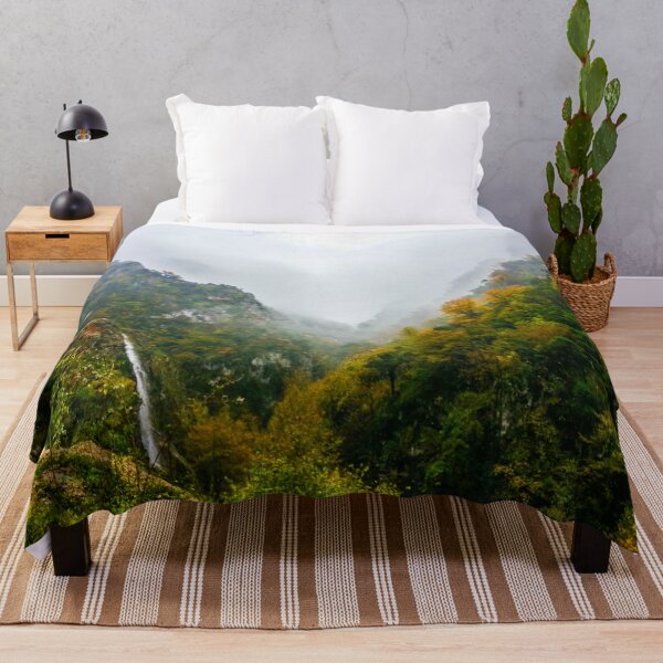 Item preview, Foggy Mountain Forest designed and sold by Garlawach.