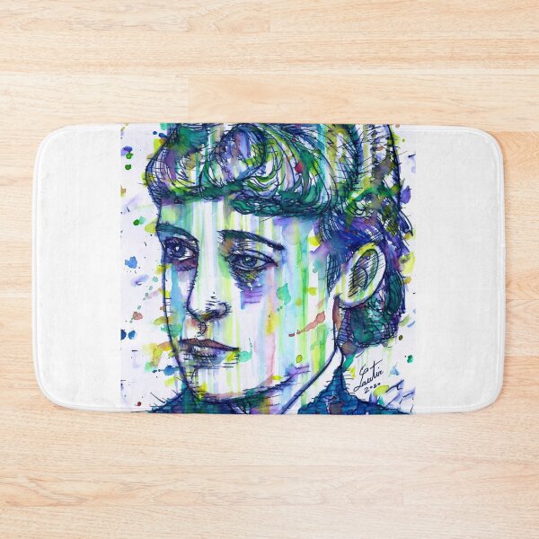 Item preview, EDITH WHARTON watercolor and ink portrait designed and sold by lautir.