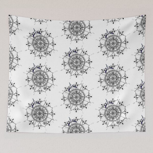 Item preview, Mandala Blue Dragonfly Prepare For Swift Action designed and sold by SpiritGifts.