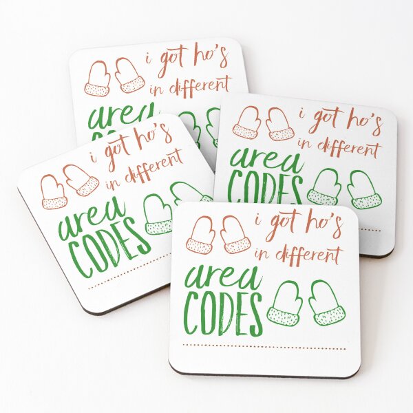 Item preview, I Got Hos In Different Area Codes Funny Christmas Gift Ideas designed and sold by splonkss.
