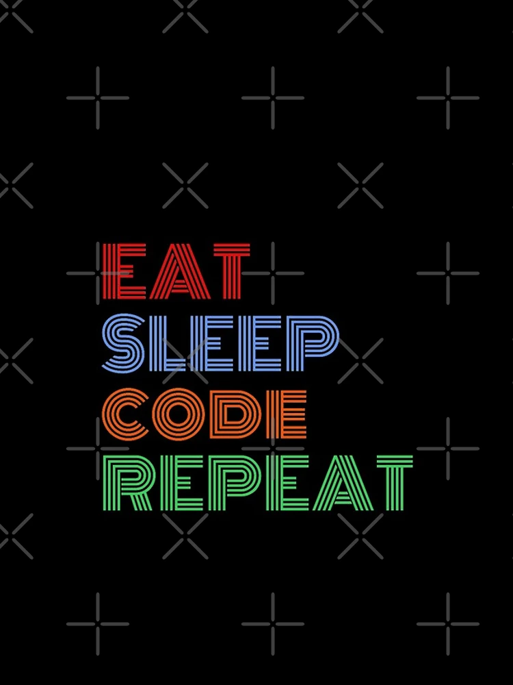 Thumbnail 4 of 4, Samsung Galaxy Phone Case, Eat Sleep Code Repeat JavaScript Programming designed and sold by Sour Soul.