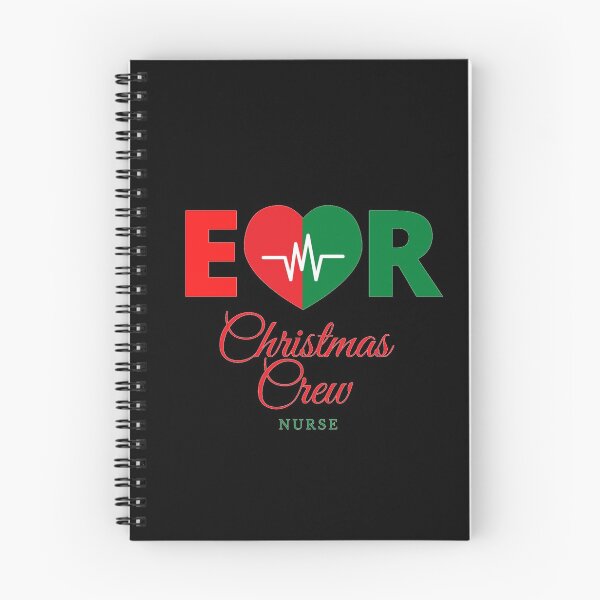 Item preview, Emergency Room Nurse Christmas Crew in Black designed and sold by ClearThoughts.