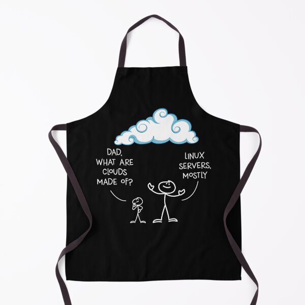 Item preview, Clouds Mostly Made Of Linux And Server - Funny Coding designed and sold by styleofpop.