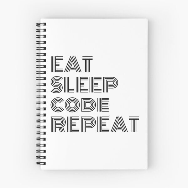 Item preview, Eat Sleep Code Repeat Javascript Coding designed and sold by Sour Soul.