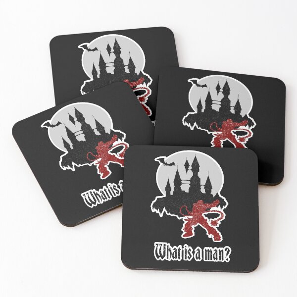 Item preview, Alucard Vampire Quote - What is a man? - Retro Gaming designed and sold by jacob-jendrey.