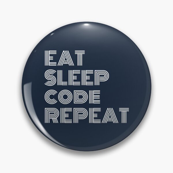 Item preview, Eat Sleep Code Repeat Swift Coder designed and sold by Sour Soul.