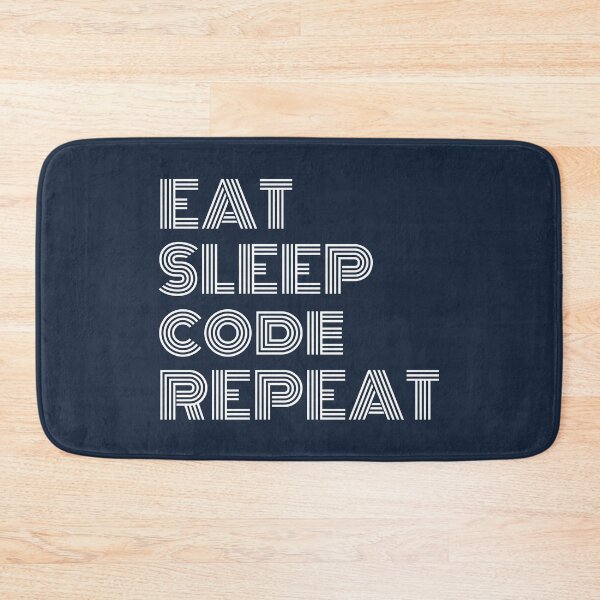 Item preview, Eat Sleep Code Repeat Swift Coder designed and sold by Sour Soul.
