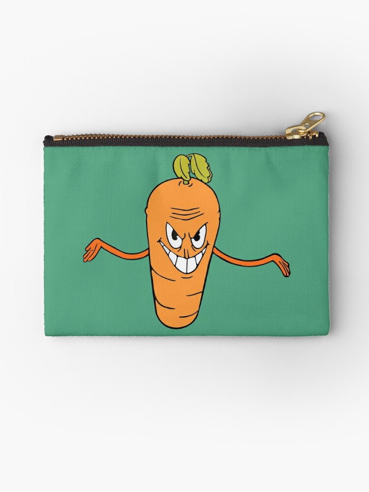 Zippered Pouch - Carrot