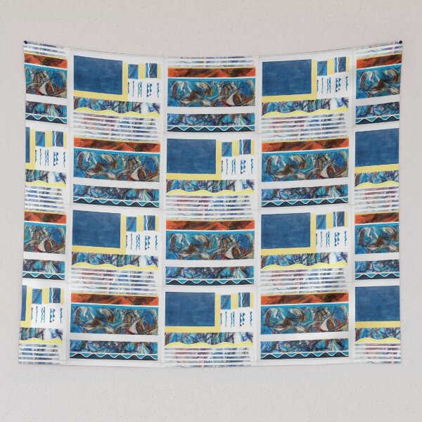 Item preview, Layers - Beneath the surface (Panels 1 and 3) designed and sold by Kerryn Madsen-Pietsch.