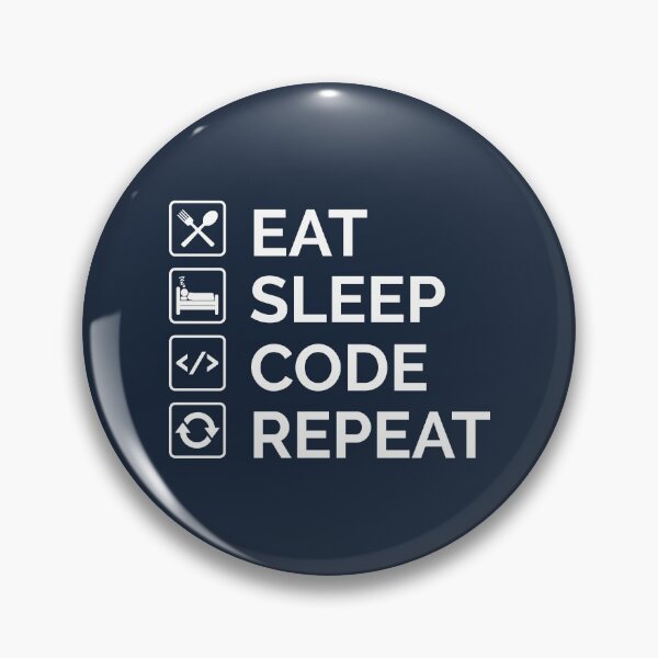 Item preview, Eat Sleep Code Repeat Swift Coding designed and sold by Sour Soul.
