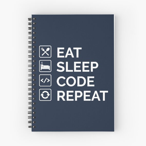 Item preview, Eat Sleep Code Repeat Swift Coding designed and sold by Sour Soul.