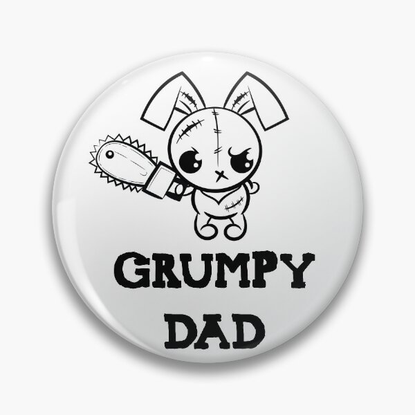 Item preview, Grumpy Dad Grumpy Voodoo Bunny Father Love designed and sold by ProjectX23.