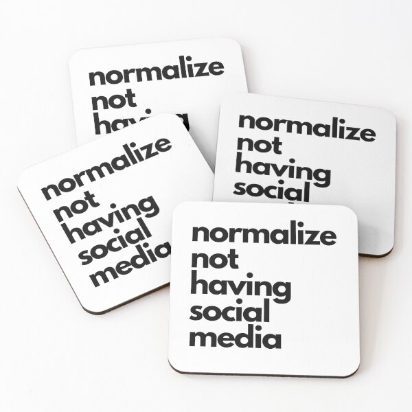 Item preview, Normalize Not Having Social Media designed and sold by EmmaEss.