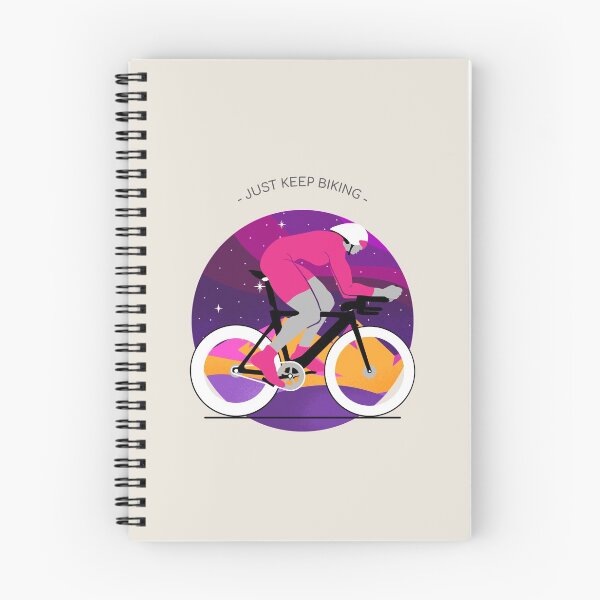 Item preview, Just Keep Biking Creative Design designed and sold by benarik.