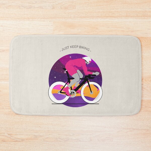 Item preview, Just Keep Biking Creative Design designed and sold by benarik.