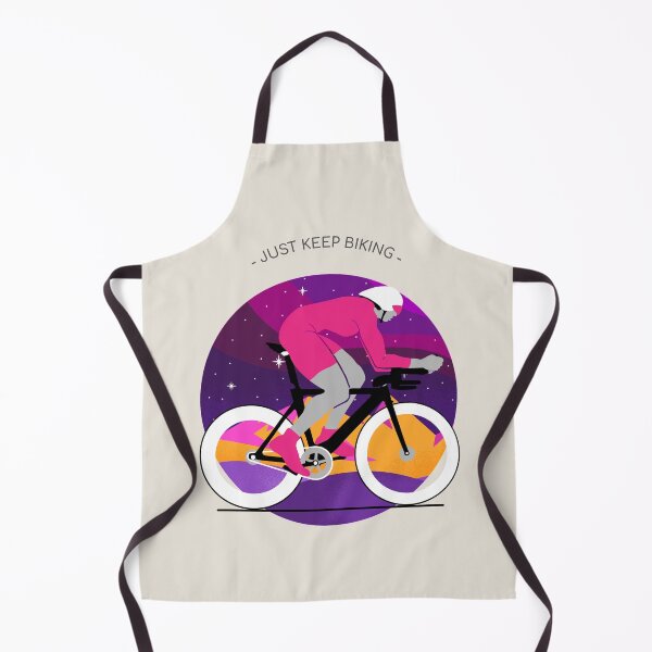 Item preview, Just Keep Biking Creative Design designed and sold by benarik.