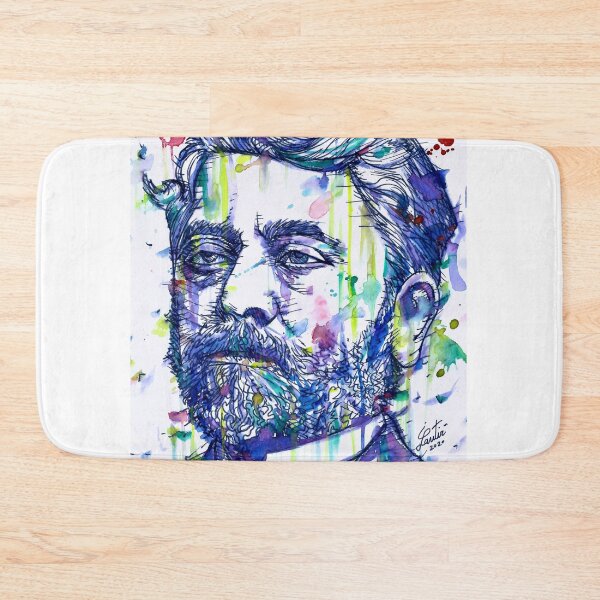 Item preview, GUSTAVE EIFFEL watercolor and ink portrait designed and sold by lautir.