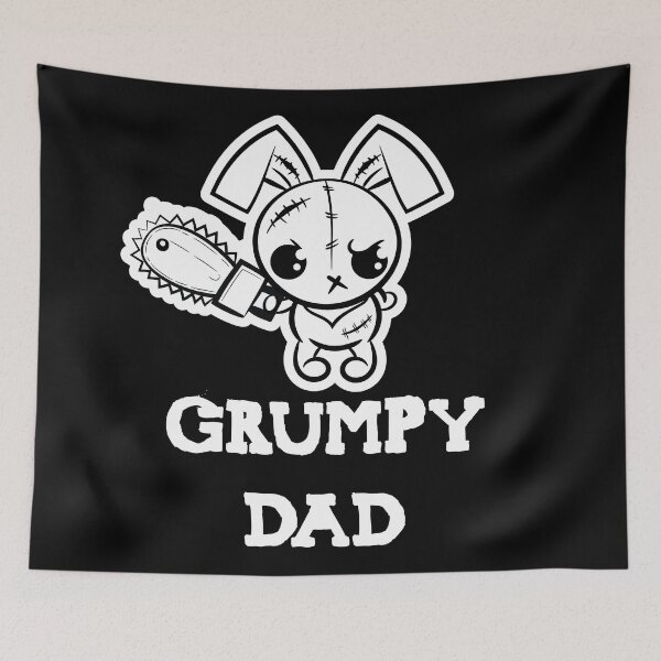 Item preview, Grumpy Dad Grumpy Voodoo Bunny Father Love designed and sold by ProjectX23.