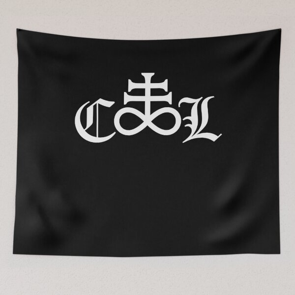 Item preview, Leviathan Cross Cool Gothic Satanic Occult Goth designed and sold by h44k0n.