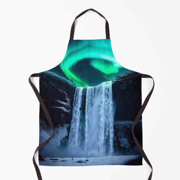 Item preview, with the northern lights and the fantastic waterfall designed and sold by 42youbest.