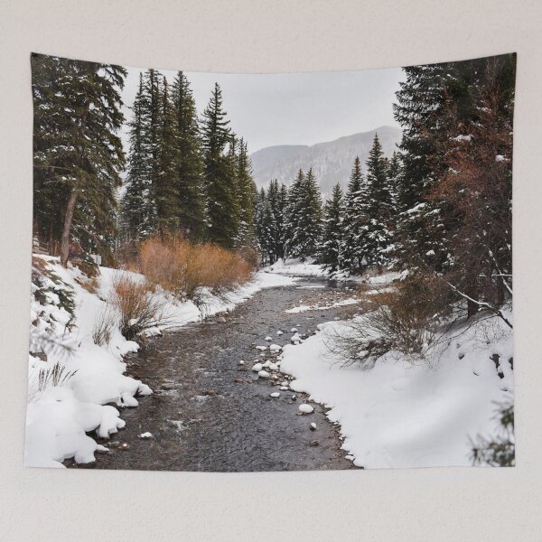 Item preview, Beaver Creek River Colorado Winter Wonder Land  designed and sold by Avila Loomis.
