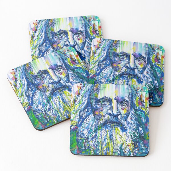 Item preview, DMITRI MENDELEEV watercolor and ink portrait designed and sold by lautir.