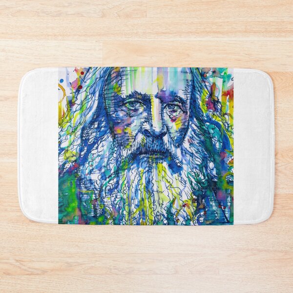 Item preview, DMITRI MENDELEEV watercolor and ink portrait designed and sold by lautir.