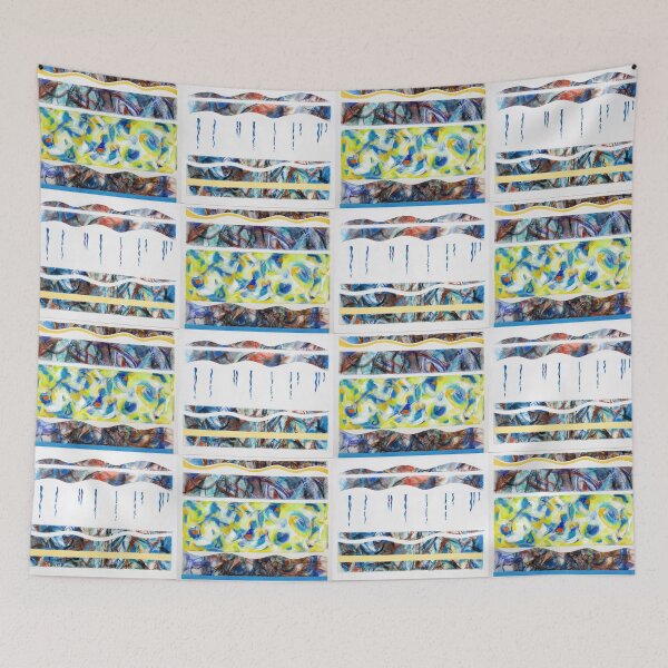 Item preview, Layers - Beneath the surface (Panels 2 and 4) designed and sold by Kerryn Madsen-Pietsch.